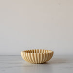 Resin Bowl with Pleated Detail - Rug & Weave