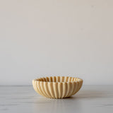 Resin Bowl with Pleated Detail - Rug & Weave