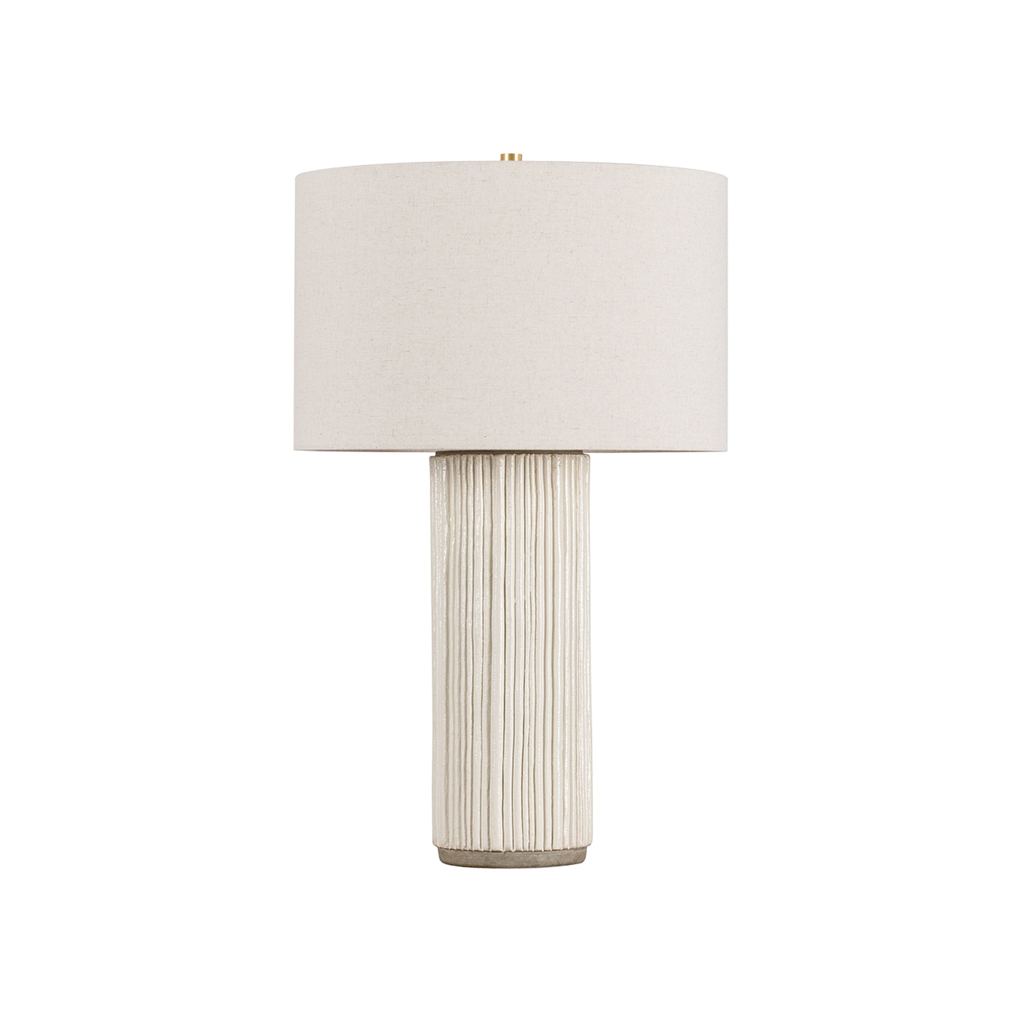 Crestwood Table Lamp, Aged Brass