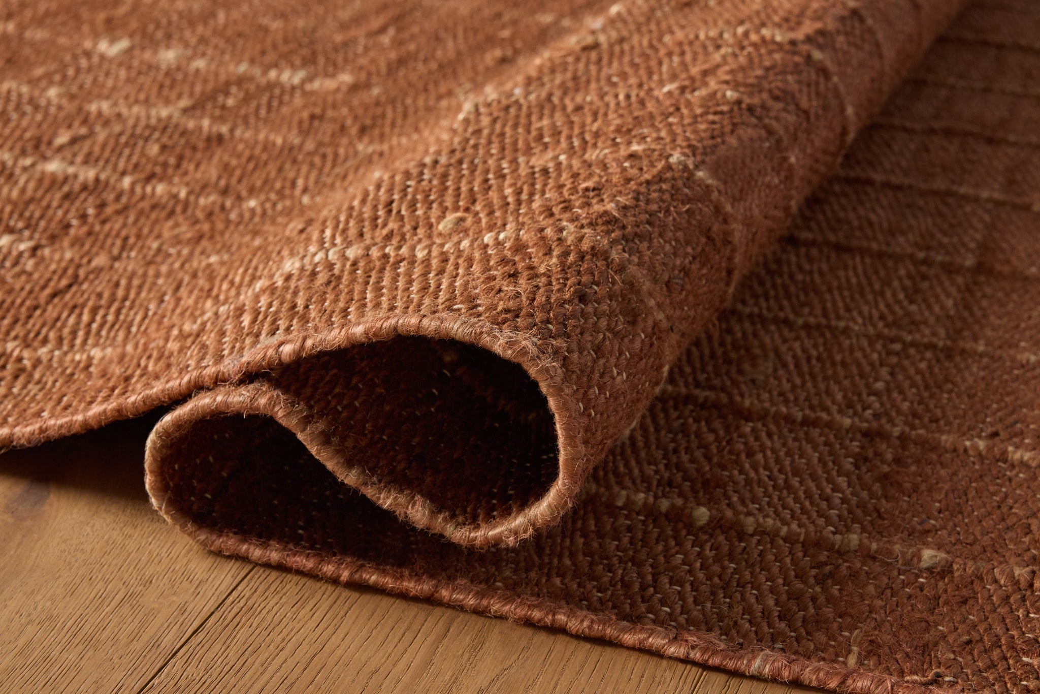 Magnolia Home x Loloi Laken Rust / Natural Rug - Rug & Weave