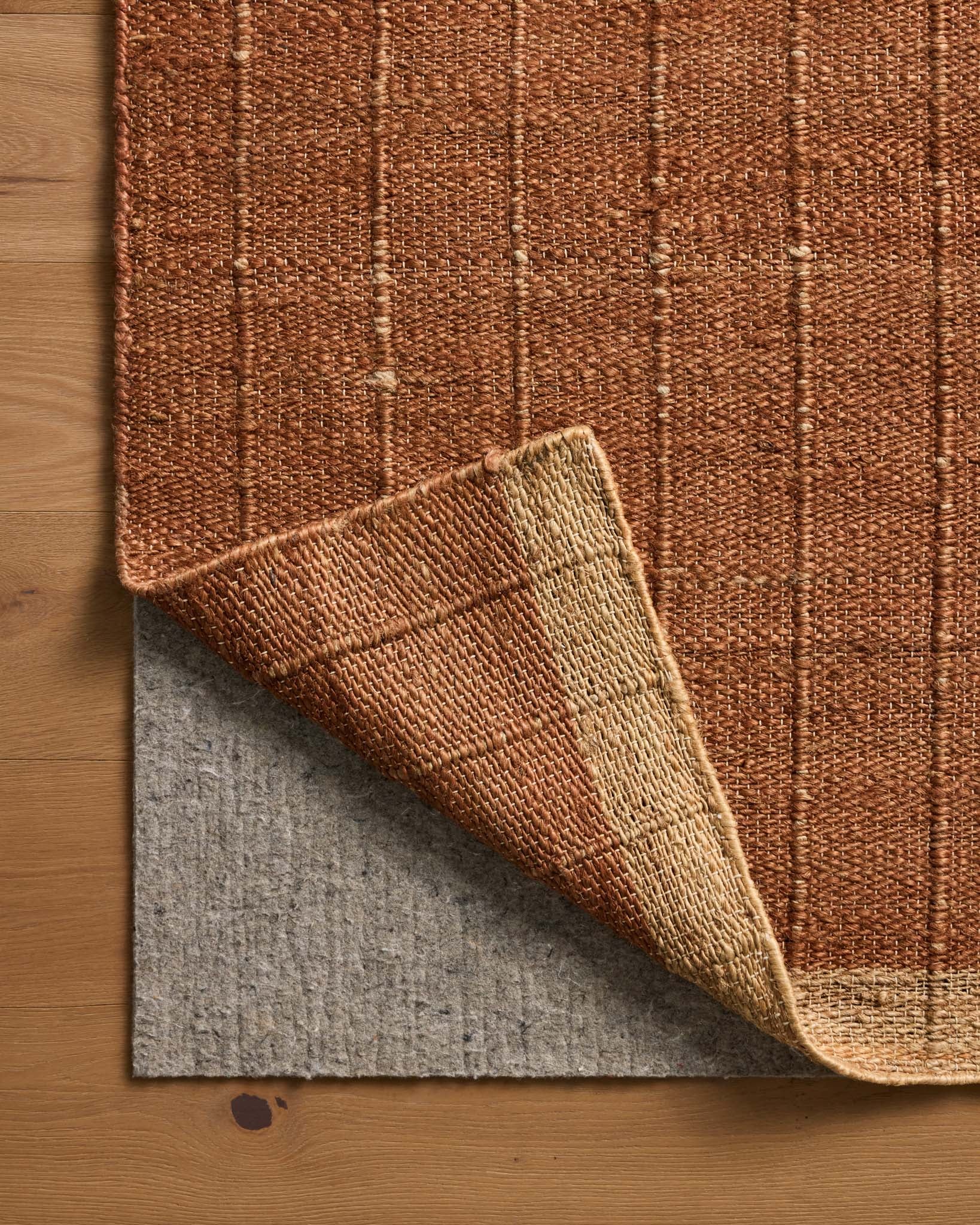 Magnolia Home x Loloi Laken Rust / Natural Rug - Rug & Weave
