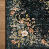 Rifle Paper Co. x Loloi Laurel Navy Rug No.2 RUGS - synthetic Loloi 2'8" x 4'