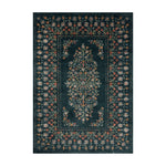 Rifle Paper Co. x Loloi Laurel Navy Sample Rug No.2 RUGS - synthetic Loloi 18" x 18"