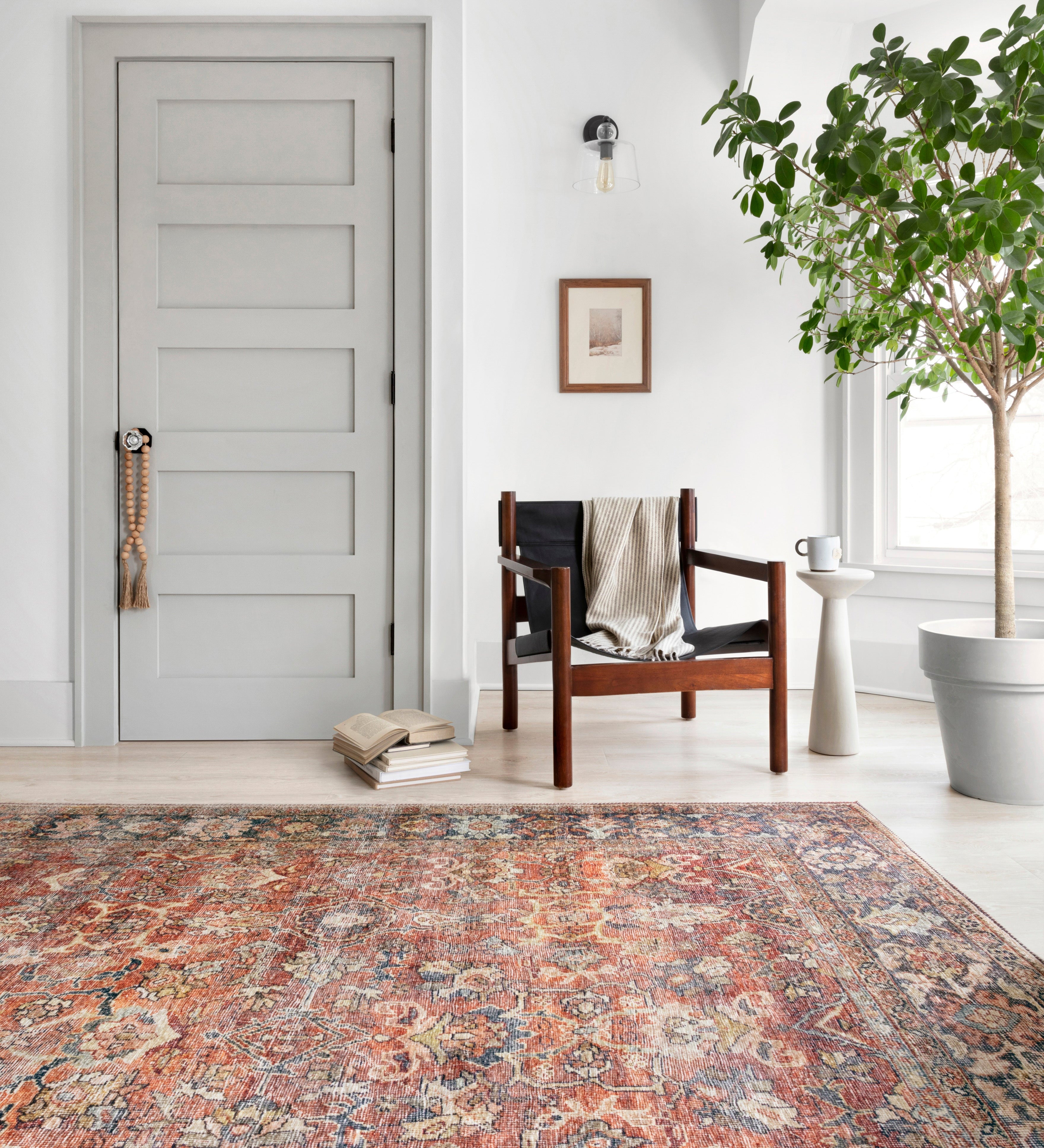 Loloi Layla Spice / Marine Rug RUGS - patterned Loloi