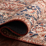 Loloi Layla Red / Navy Rug 2-RUGS - patterned Loloi