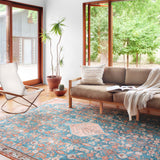 Loloi Layla Marine / Clay Rug RUGS - synthetic Loloi