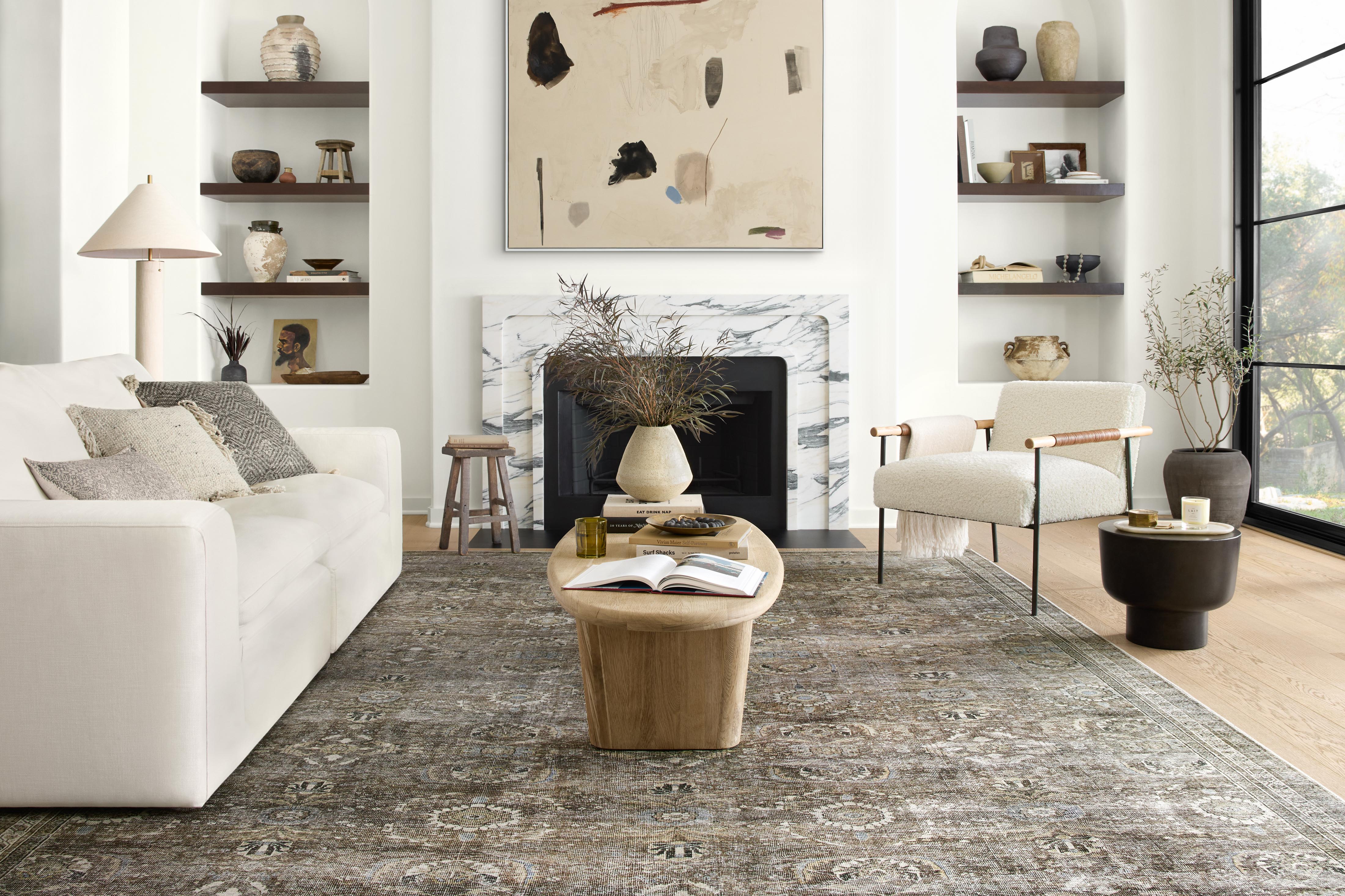 Loloi Layla Antique / Moss Rug 0-patterned rugs Loloi