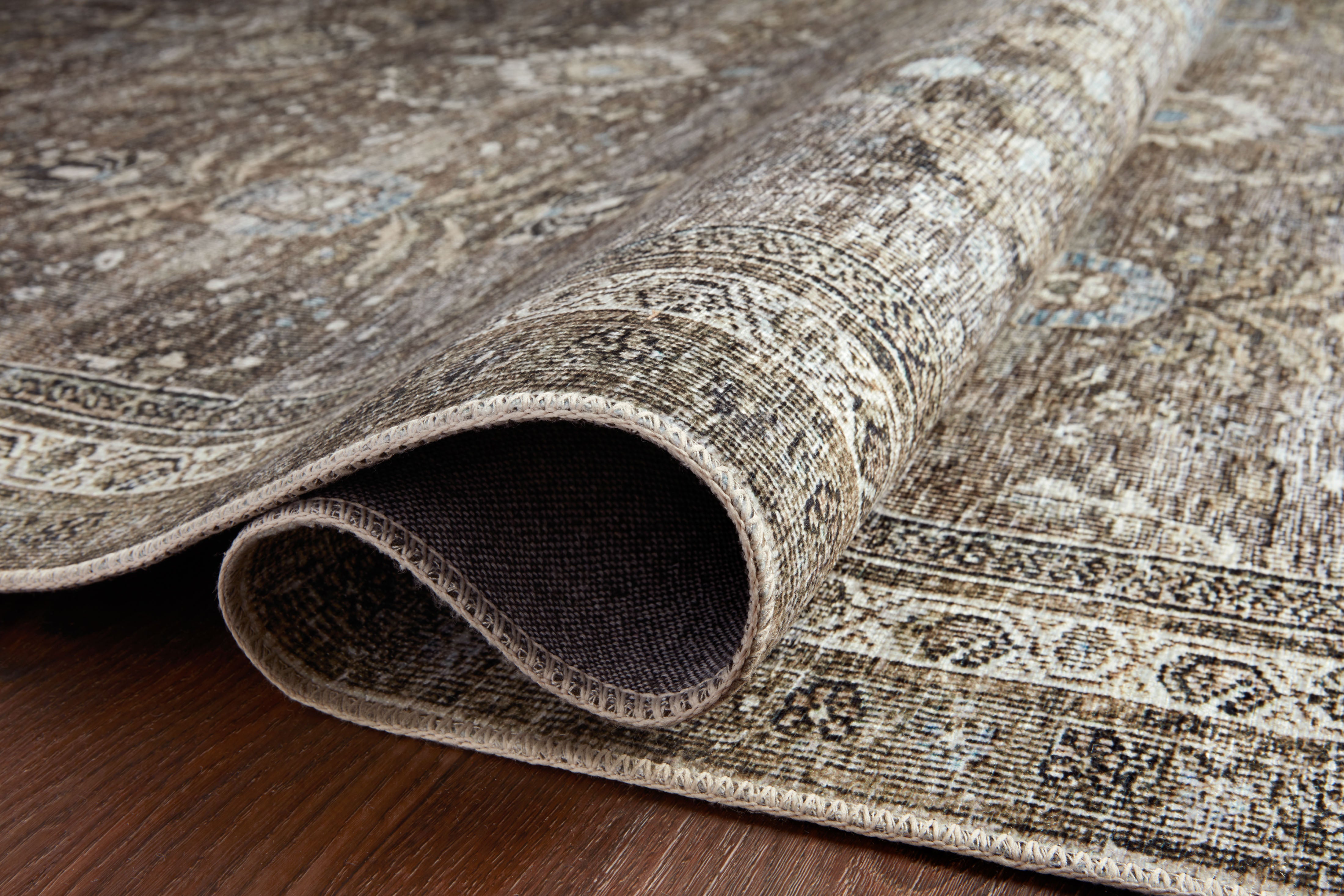 Loloi Layla Antique / Moss Rug 0-patterned rugs Loloi