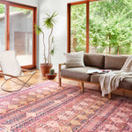 Loloi Layla Magenta / Multi Rug RUGS - synthetic Loloi