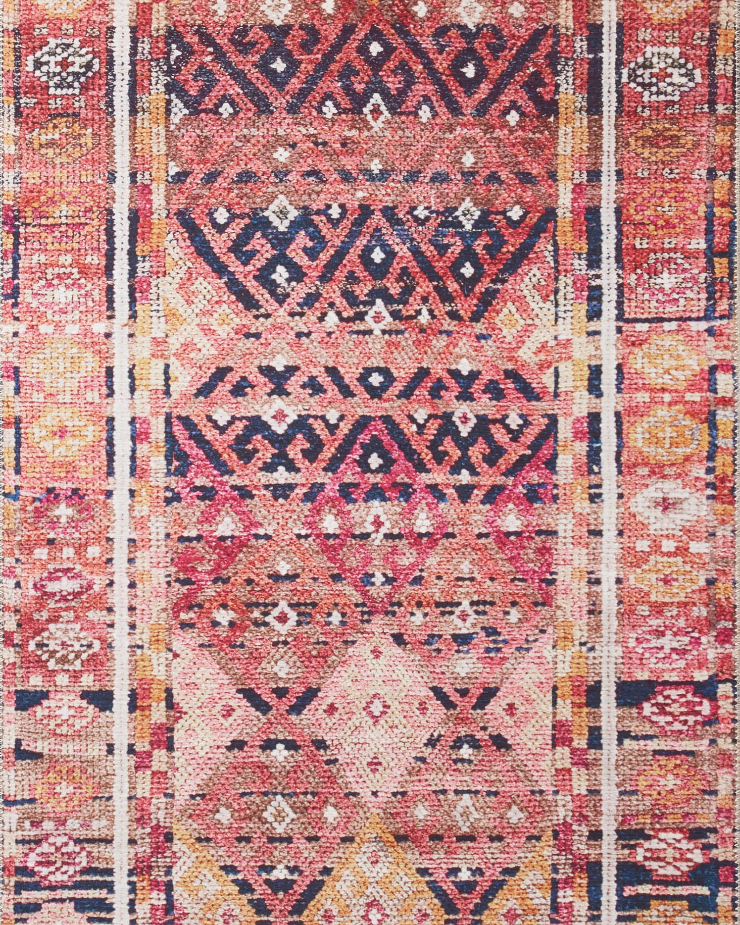 Loloi Layla Magenta / Multi Rug RUGS - synthetic Loloi
