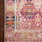 Loloi Layla Magenta / Multi Rug RUGS - synthetic Loloi