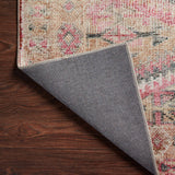 Loloi Layla Pink / Lagoon Rug RUGS - synthetic Loloi