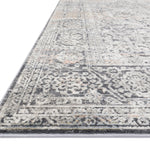 Loloi Lucia Steel / Ivory Rug RUGS - synthetic Loloi