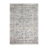 Loloi Lucia Steel / Ivory Rug RUGS - synthetic Loloi 18" x 18"