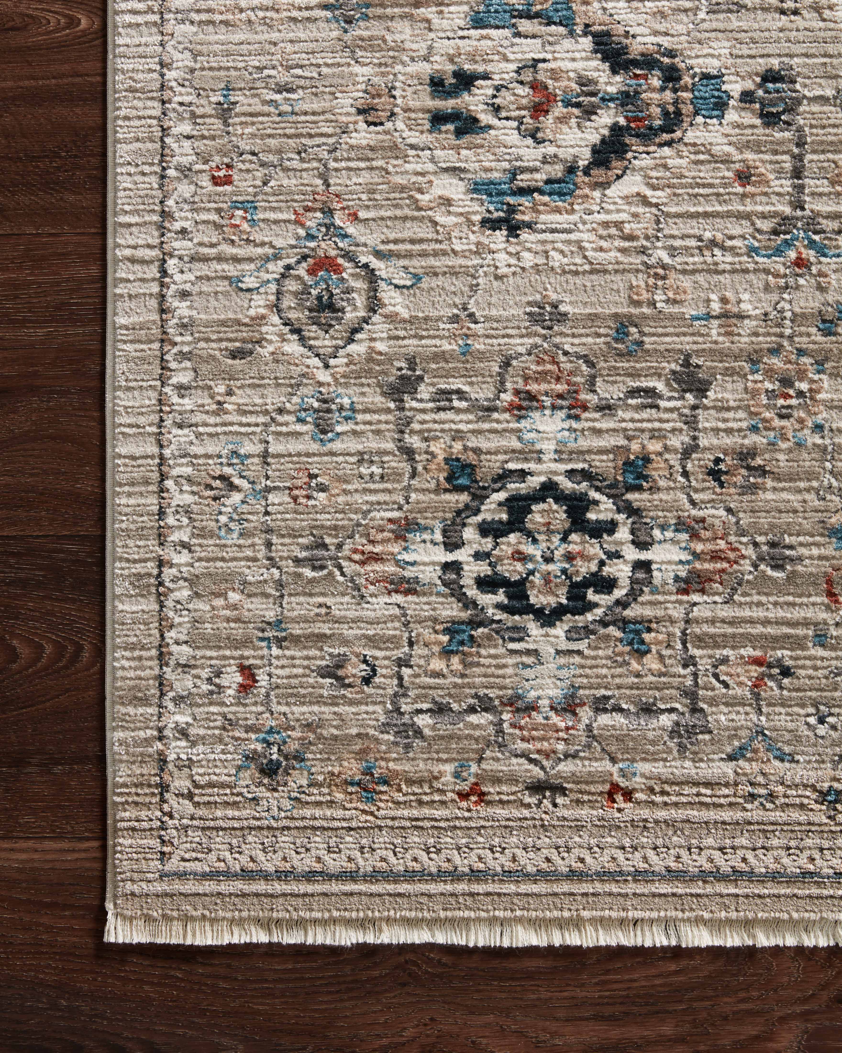 Loloi Leigh Dove / Multi Rug RUGS - synthetic Loloi