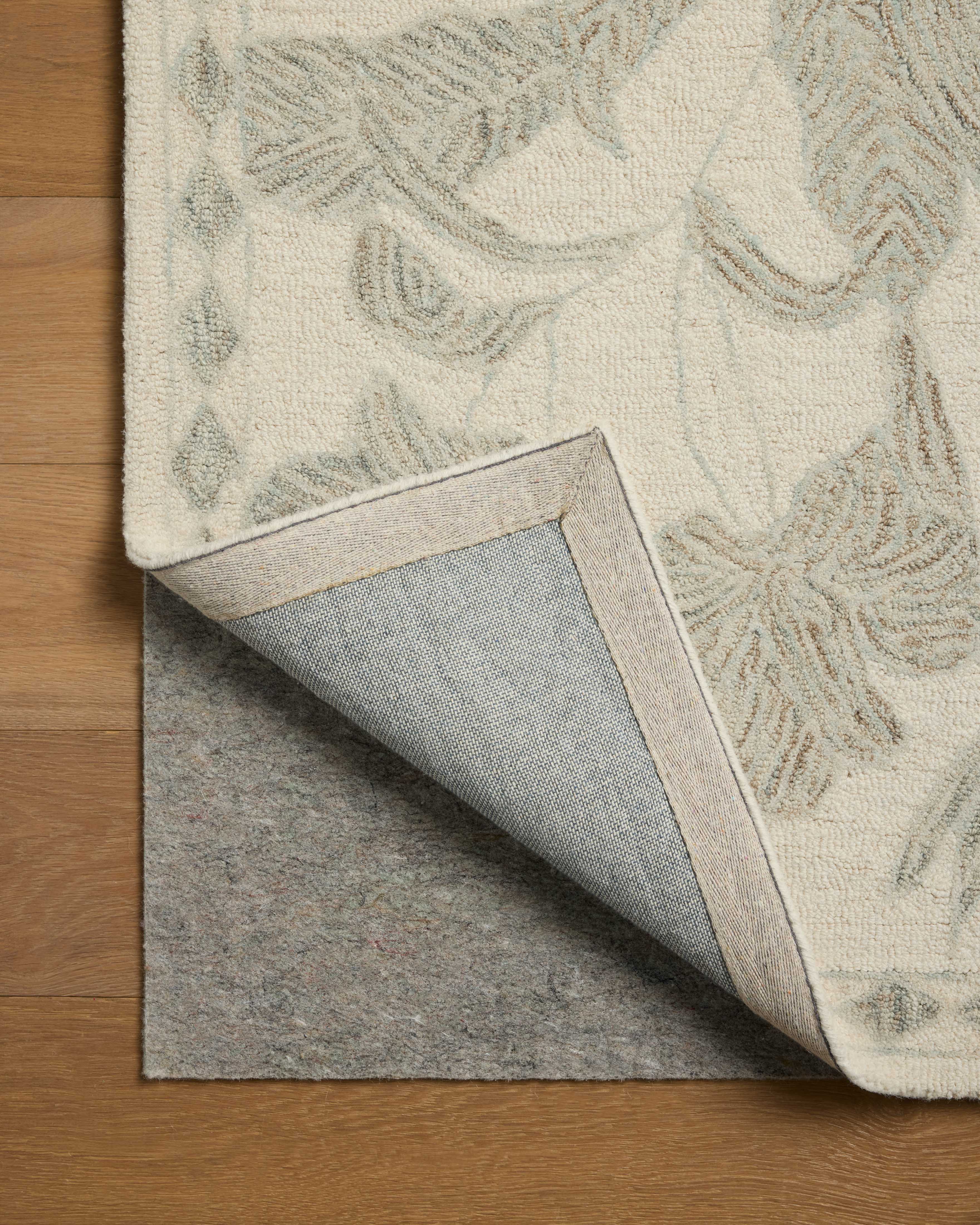 Loloi Lenore Ivory / Sky Rug RUGS - wool Loloi