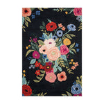 Rifle Paper Co. x Loloi Les Fleurs Black / Multi Rug RUGS - wool Loloi 18" x 18"