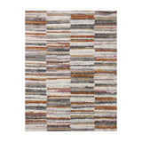 Loloi Levitt Shag Ivory / Sunset Rug RUGS - synthetic Loloi 18" x 18"