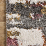 Loloi Levitt Shag Grey / Multi Rug RUGS - synthetic Loloi
