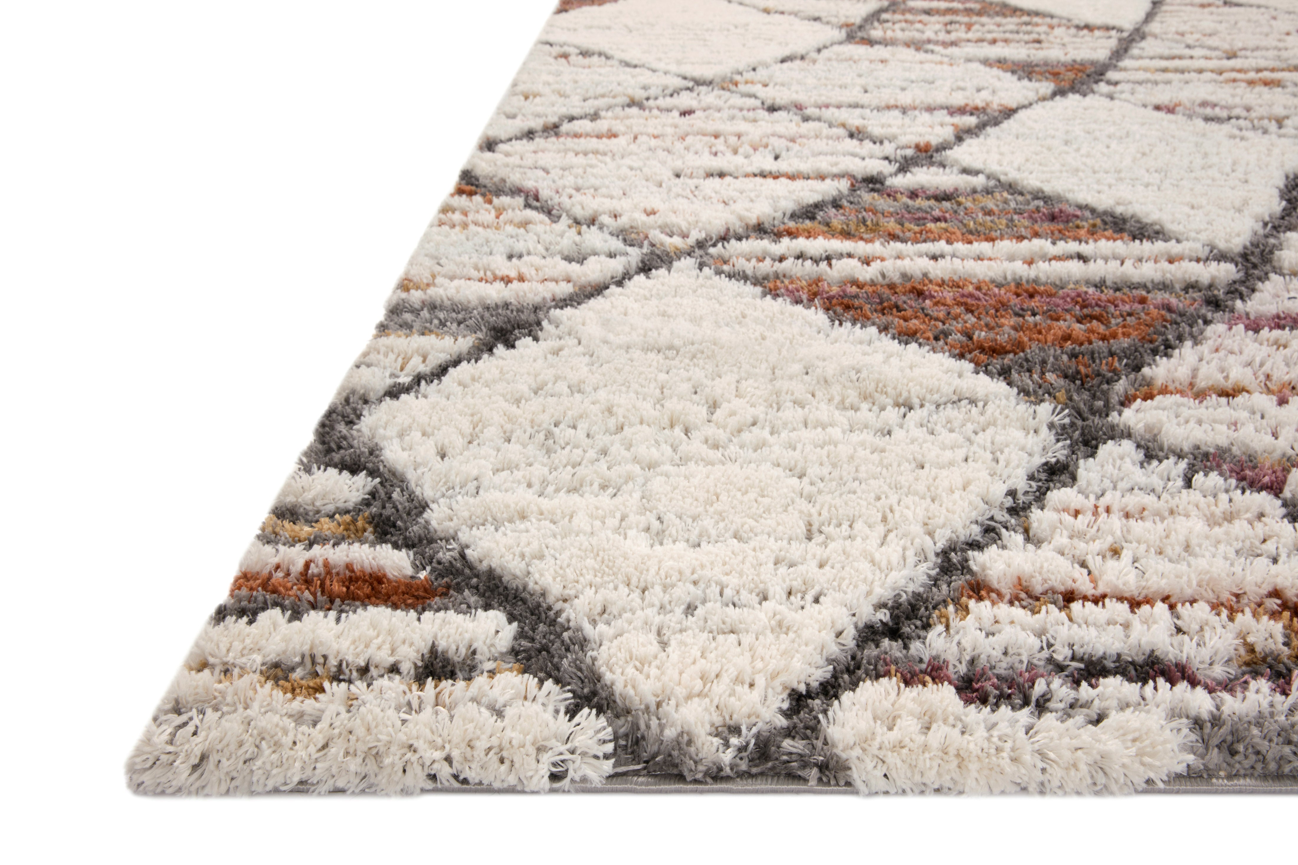 Loloi Levitt Shag Ivory / Fiesta Rug RUGS - synthetic Loloi