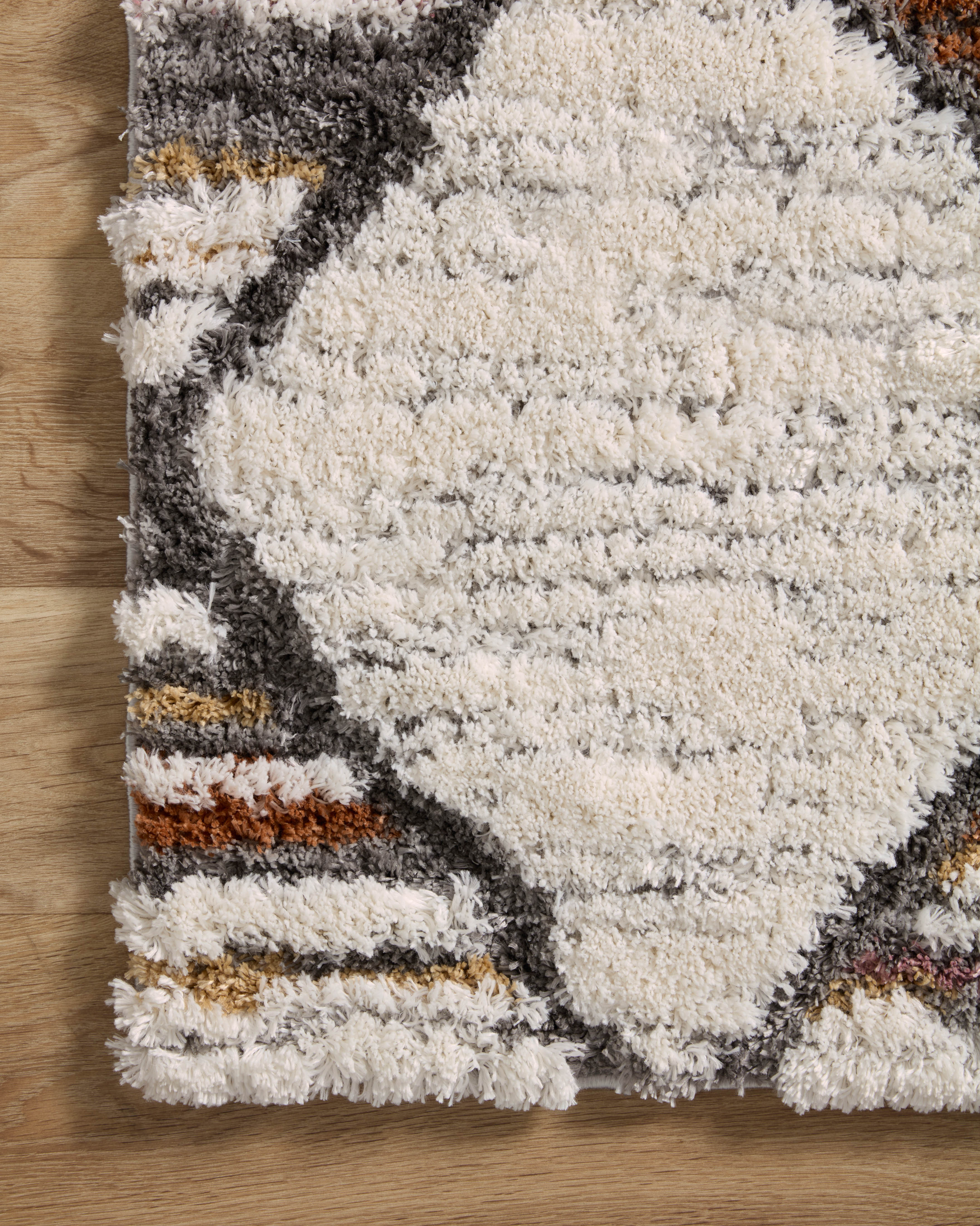 Loloi Levitt Shag Ivory / Fiesta Rug RUGS - synthetic Loloi