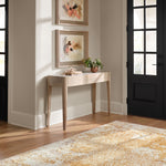 Magnolia Home By Joanna Gaines x Loloi Lindsay Gold / Antique White Rug RUGS - synthetic Loloi