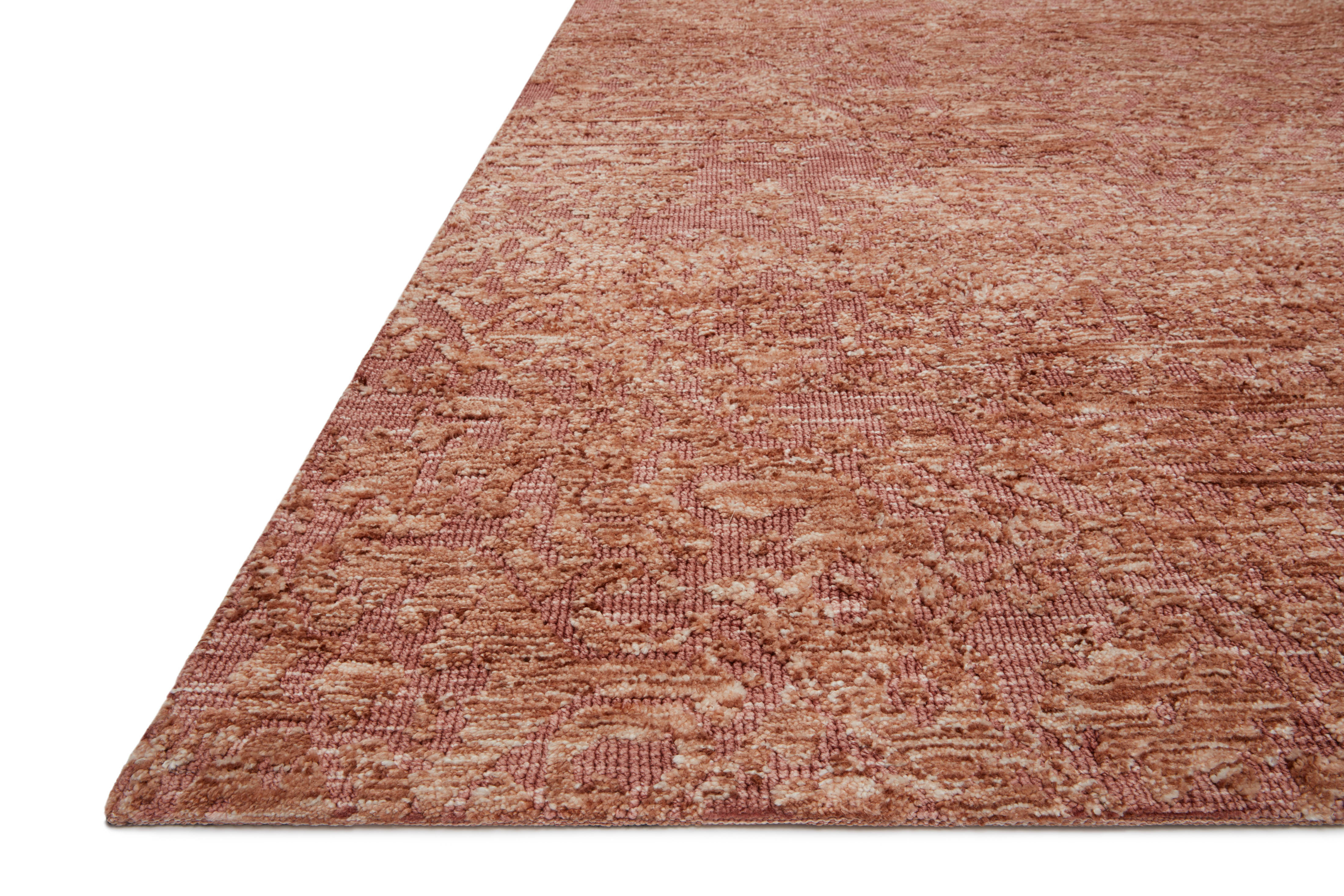 Magnolia Home By Joanna Gaines x Loloi Lindsay Pink / Coral Rug RUGS - synthetic Loloi