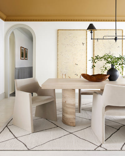 Magnolia Home by Joanna Gaines x Loloi Logan Ivory / Charcoal Rug