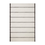 Magnolia Home By Joanna Gaines x Loloi Logan White / Mocha Rug RUGS - synthetic Loloi 18" x 18"