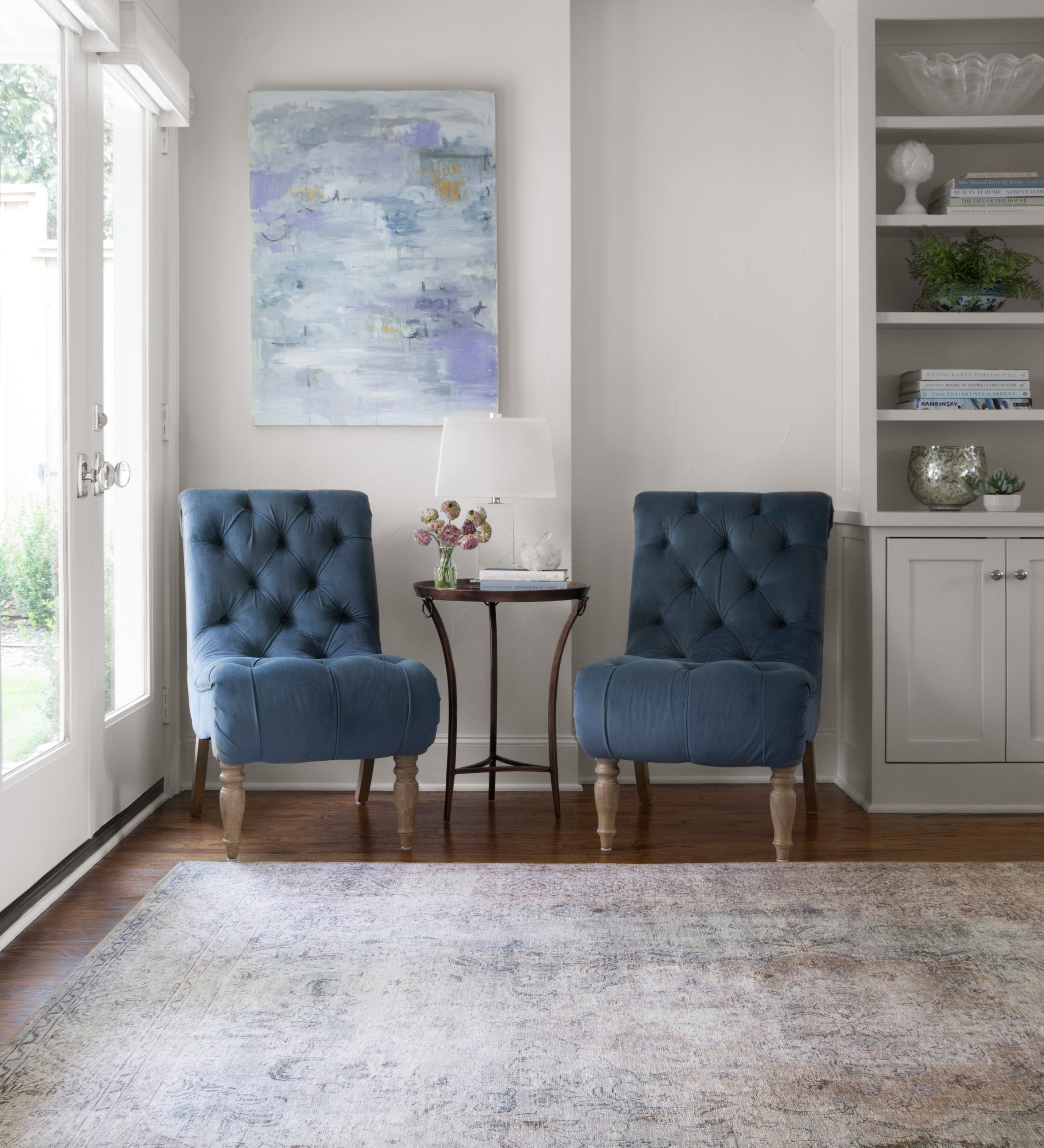 Loloi Loren Silver / Slate Rug 2-patterned rugs Loloi