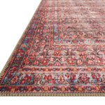 Loloi Loren Eggplant / Crimson Rug RUGS - synthetic Loloi