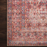 Loloi Loren Eggplant / Crimson Rug RUGS - synthetic Loloi