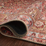 Loloi Loren Red / Multi Rug RUGS - synthetic Loloi