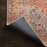 Loloi Loren Red / Multi Rug RUGS - synthetic Loloi