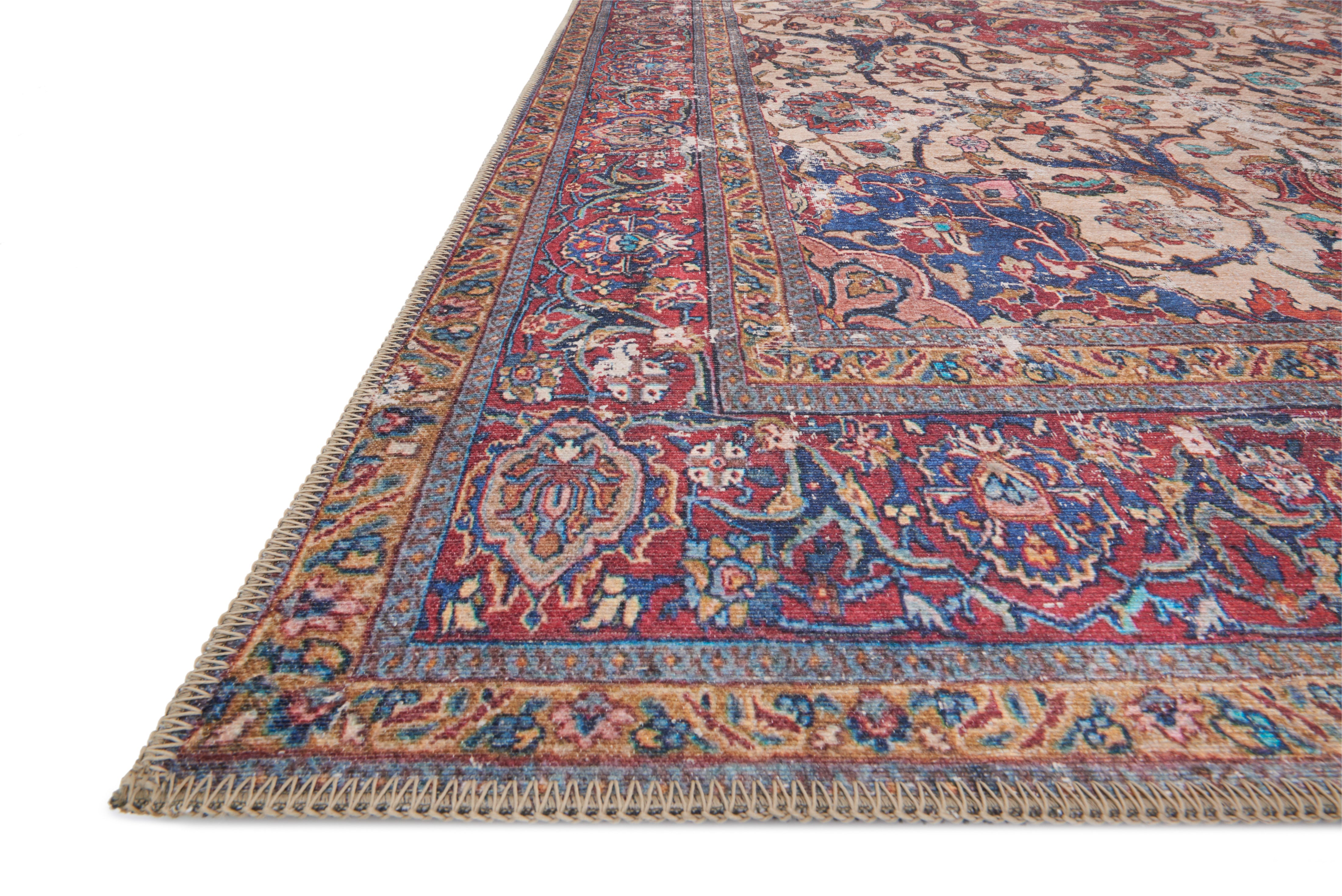 Loloi Loren Sand / Multi Rug RUGS - synthetic Loloi