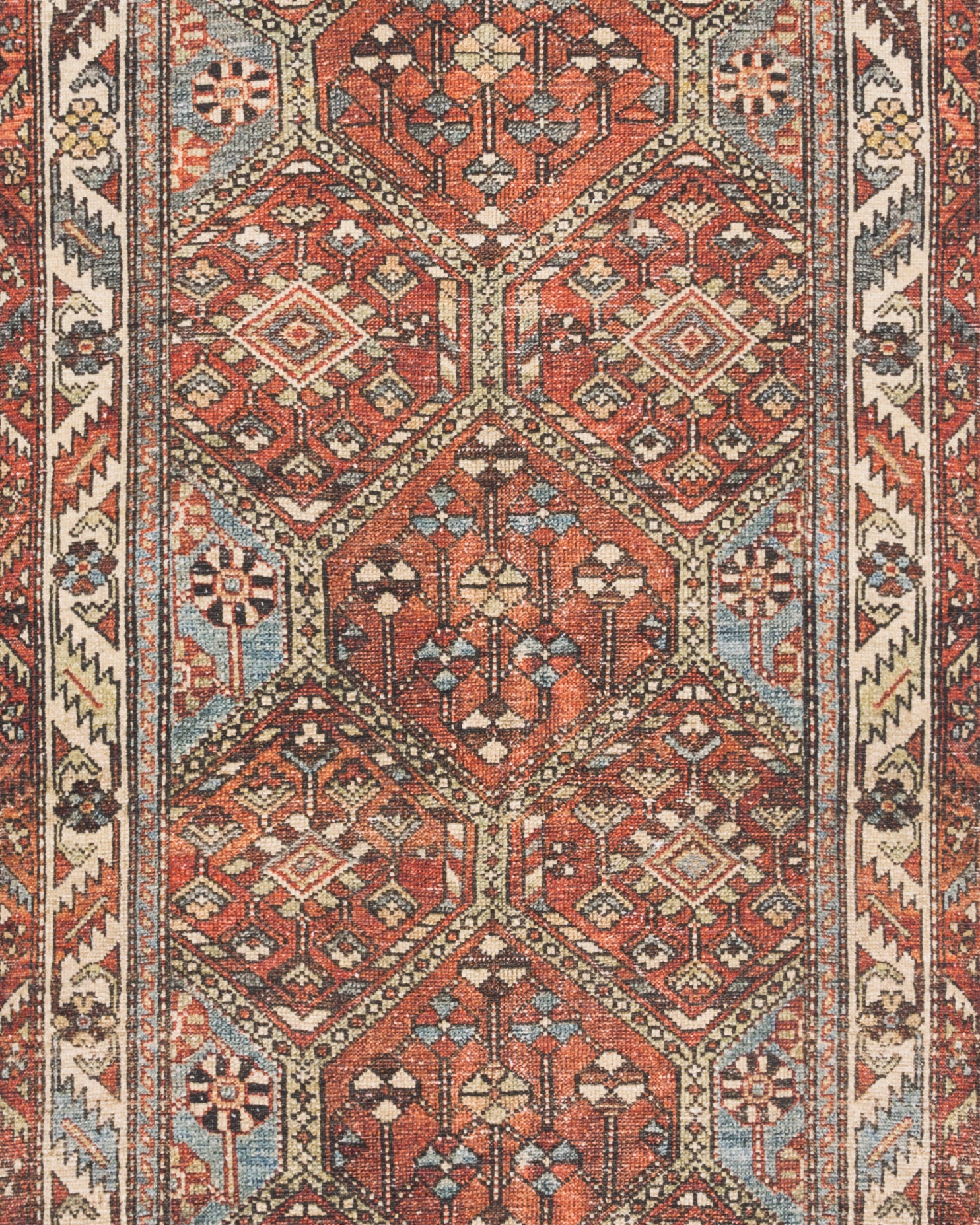 Loloi Loren Spice / Multi Rug RUGS - synthetic Loloi