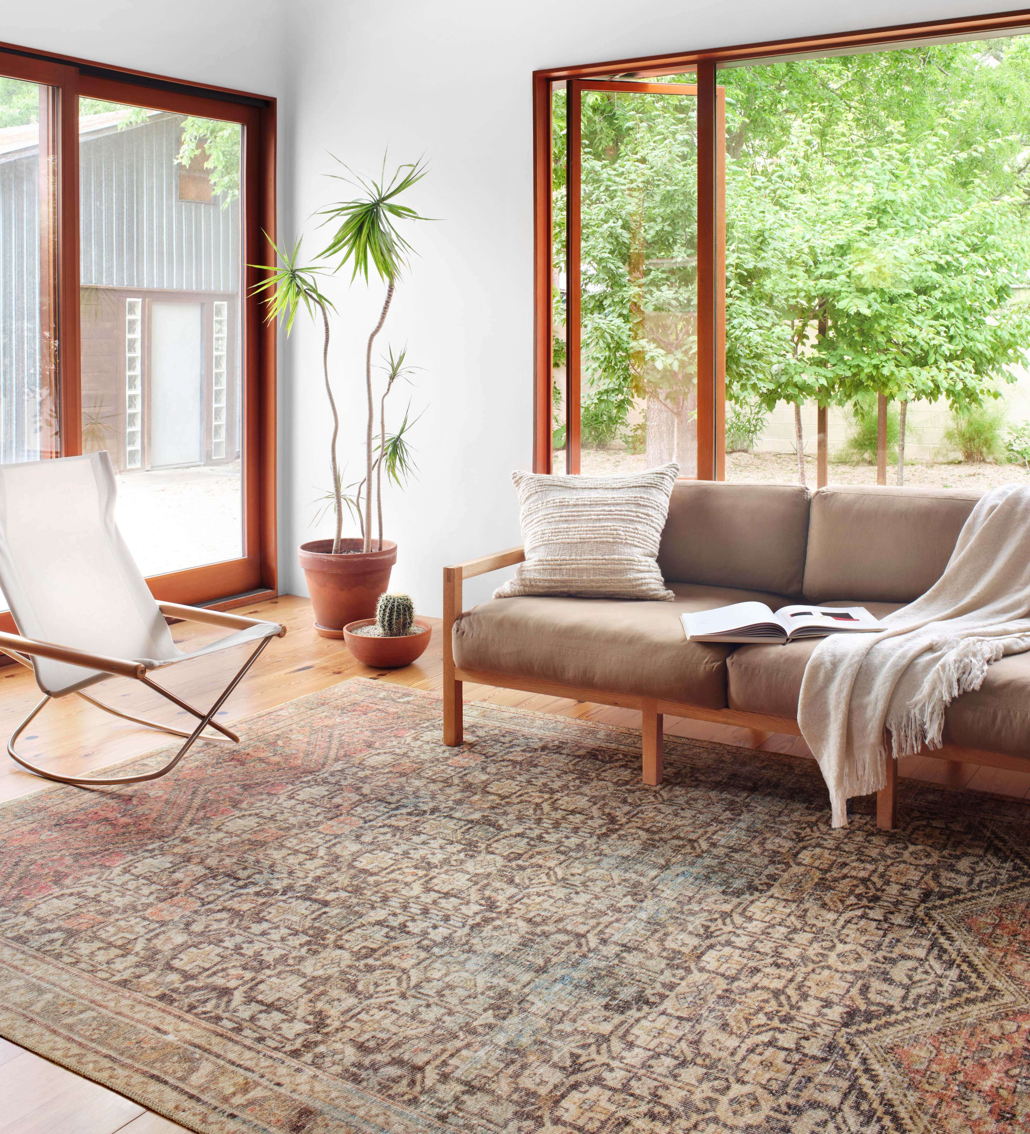 Loloi Loren Charcoal / Multi Rug 2-patterned rugs Loloi