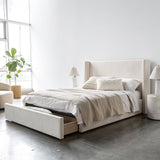 Lowry Drawer Storage Bed FURNITURE - bed Style In Form