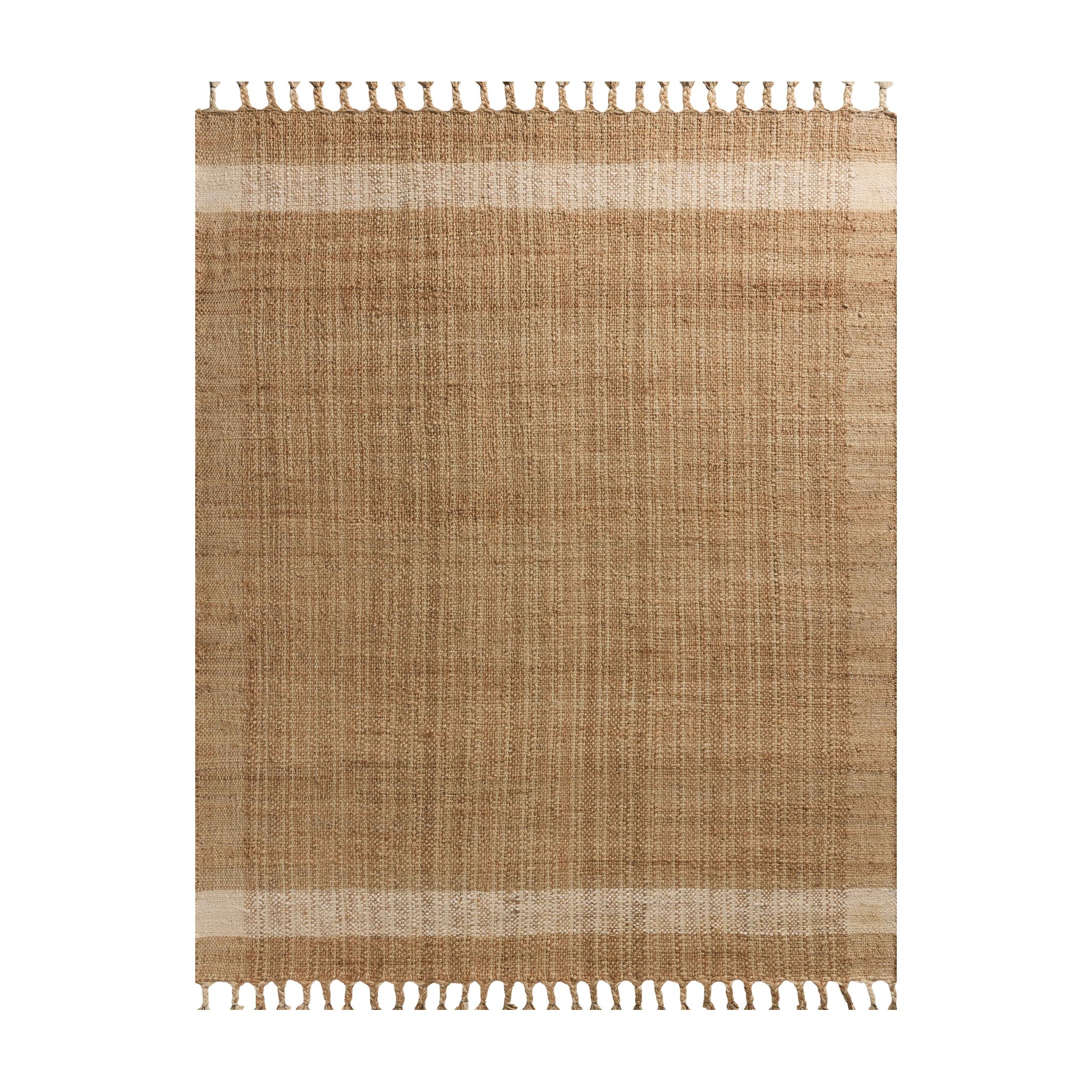 Joanna Gaines x Loloi Louie Natural / Ivory Rug RUGS - jute Loloi 18" x 18"