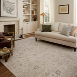 Chris Loves Julia x Loloi Louisa Oatmeal / Stone Rug