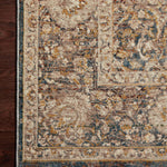 Loloi Lourdes Charcoal / Ivory Rug RUGS - synthetic Loloi