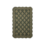 Rifle Paper Co. x Loloi Lisette Forest / Oatmeal Rug RUGS - wool Loloi 18" x 18"