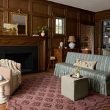 Rifle Paper Co. x Loloi Lisette Plum / Dark Plum Rug RUGS - wool Loloi