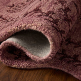Rifle Paper Co. x Loloi Lisette Plum / Dark Plum Rug RUGS - wool Loloi