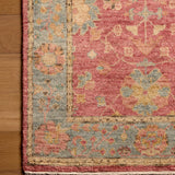 Magnolia Home x Loloi Lucille Berry / Sky Rug - Rug & Weave