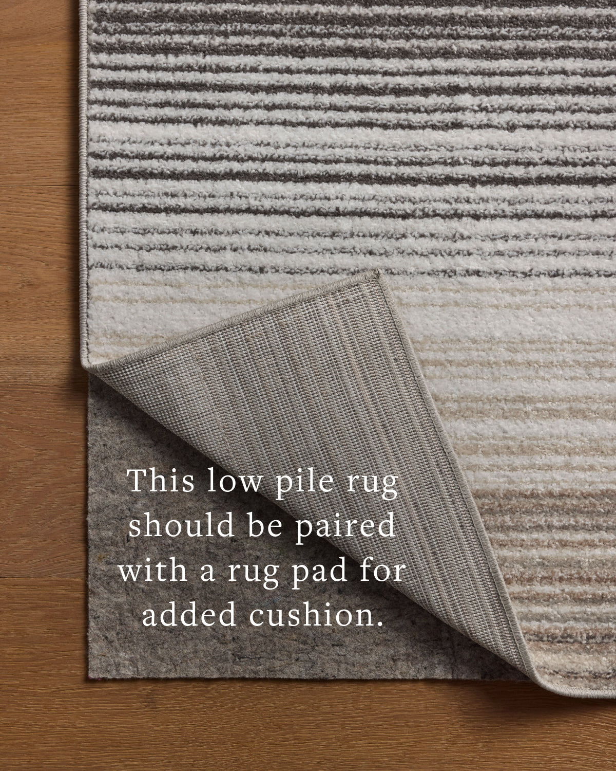 Loloi Lune Granite / Natural Rug - Rug & Weave