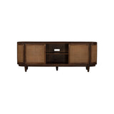 Canguya Media Stand FURNITURE - media storage Union Home 84" Porto Dark Finish