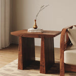 Keyline Reclaimed Wood Side Table FURNITURE - side table Union Home