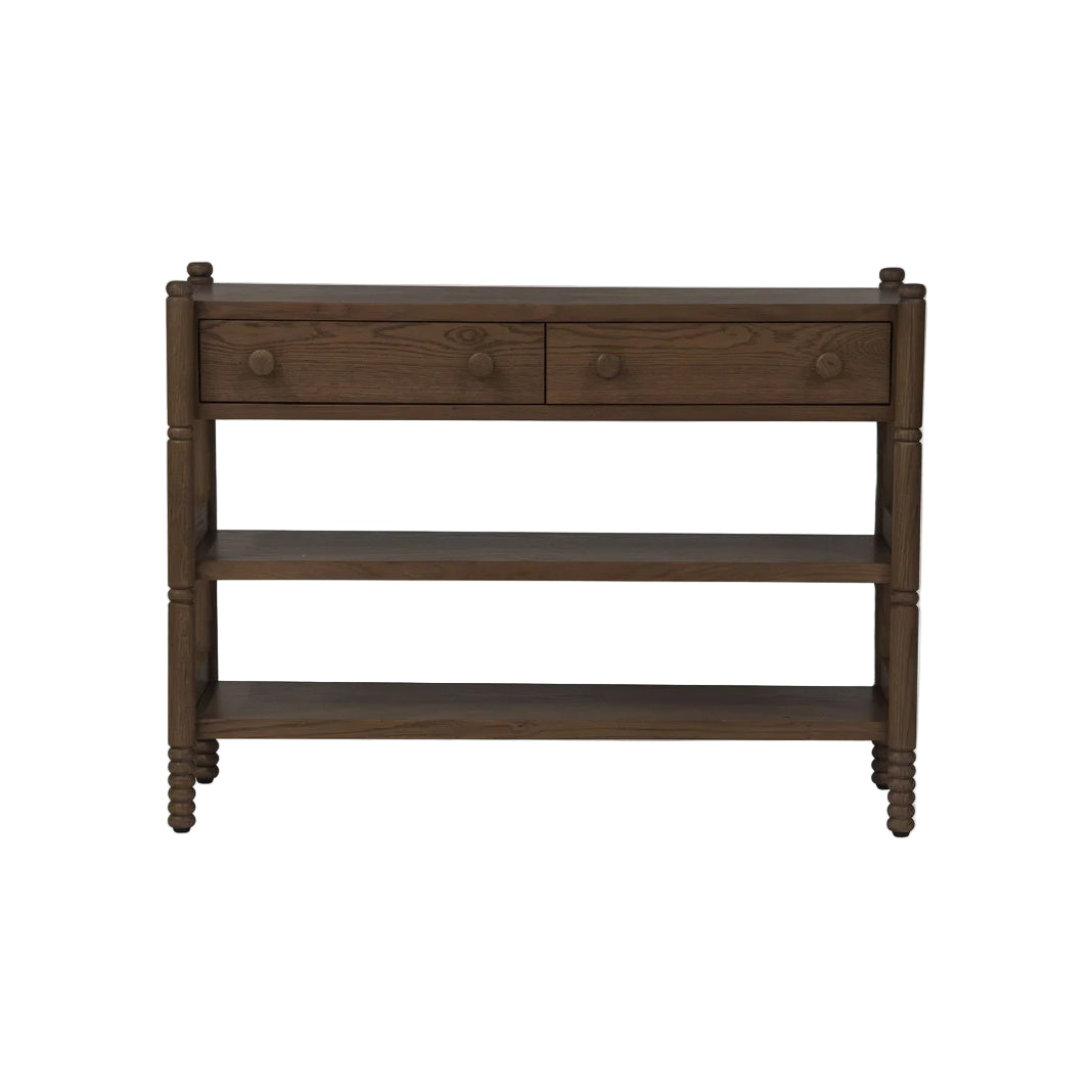 Mylie Oak Console Table FURNITURE - console table Union Home