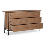 Ryne 6 Drawer Dresser Furniture - Dressers Moe's Furniture